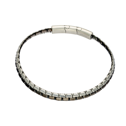 Blaze Stainless Steel Mens Mechanical Link Bracelet