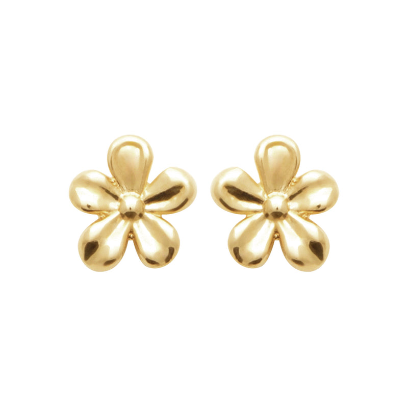 18ct Yellow Gold Plated Daisy Studs