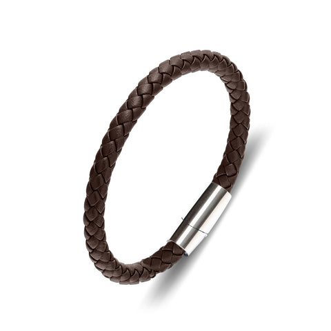 Blaze Mens 5mm Leather Bangle