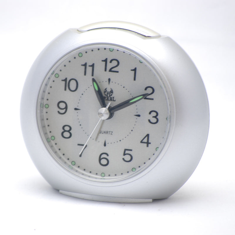 Table Alarm Clock Silver
