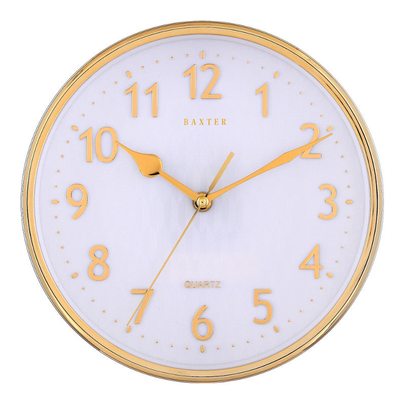 Gold Wall Clock 33cm