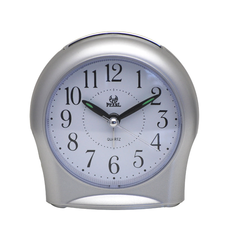 Table Alarm Clock Silver