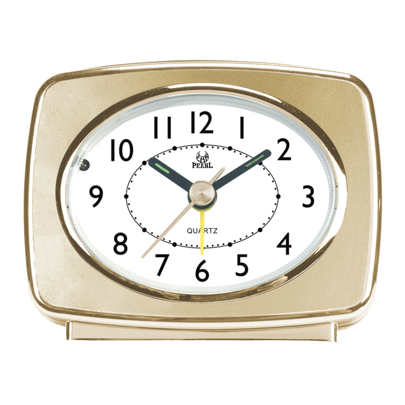 Gold Colour Table Alarm Clock