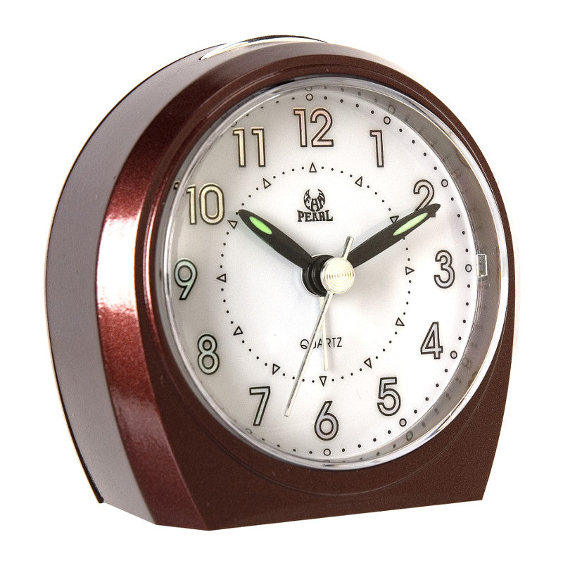 Burgundy Table Alarm Clock