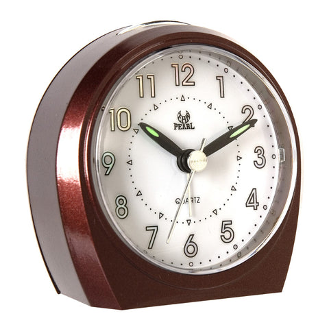 Burgundy Table Alarm Clock