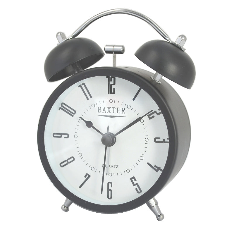 Black Table Bell Alarm Clock