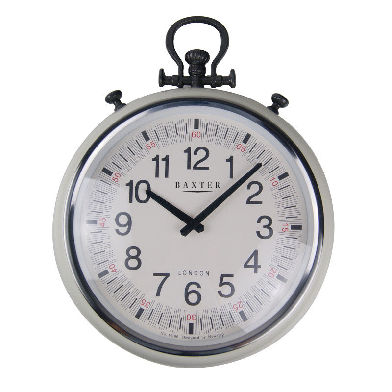Baxter Fob Watch Style Wall Clock