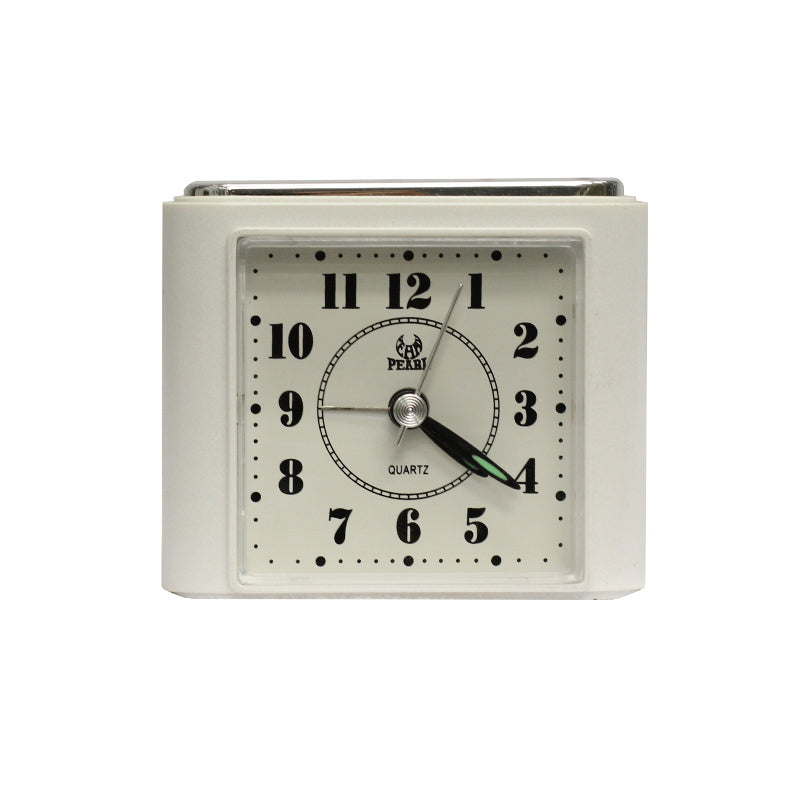 White Alarm Clock