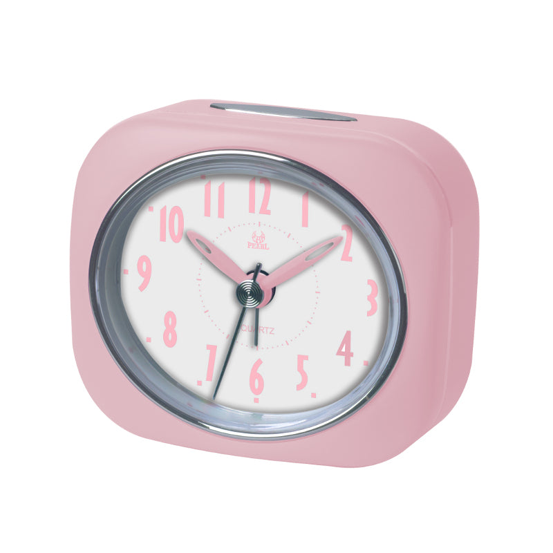 Soft Pink Retro Styled Table Alarm Clock