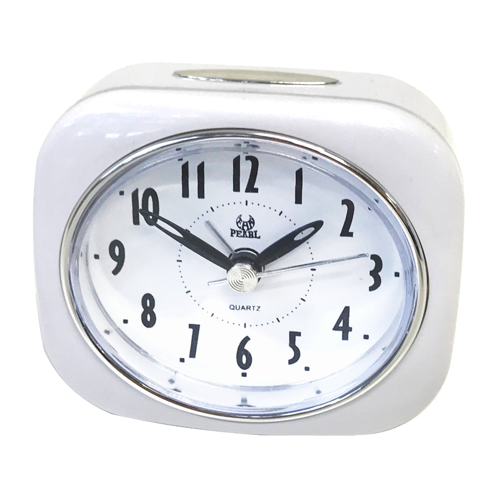 White Retro Styled Table Alarm Clock
