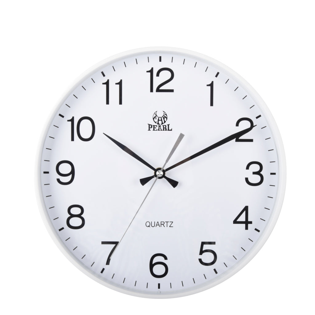 White 30Cm Wall Clock