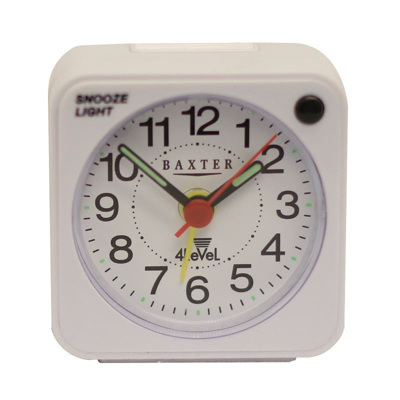 White Table Alarm Clock