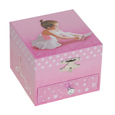 Little ballerina children's musical jewel box