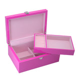 Kandi Hot Pink Jewellery Box