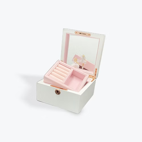 Wooden Ballerina Jewel Box