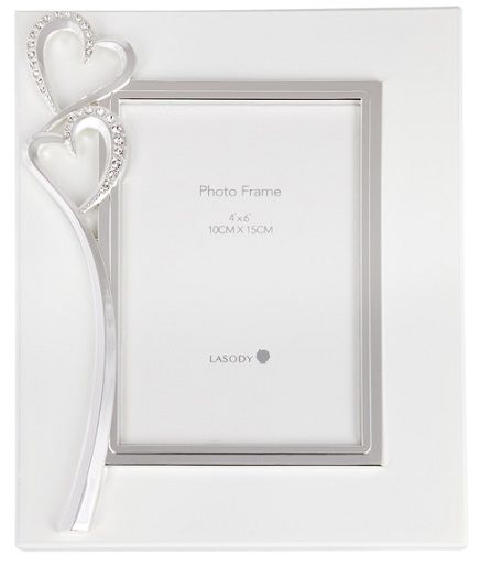 Double Heart Photo Frame