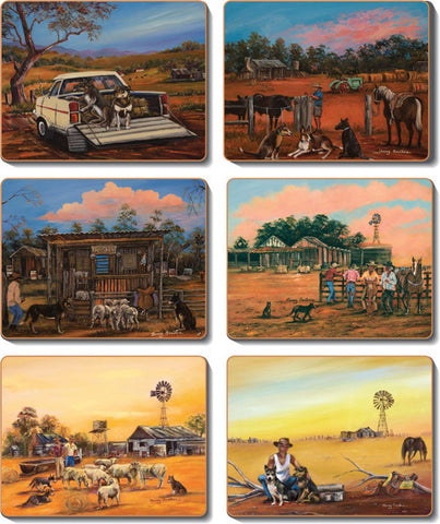 Kelpie Kapers Placemats Set of 6