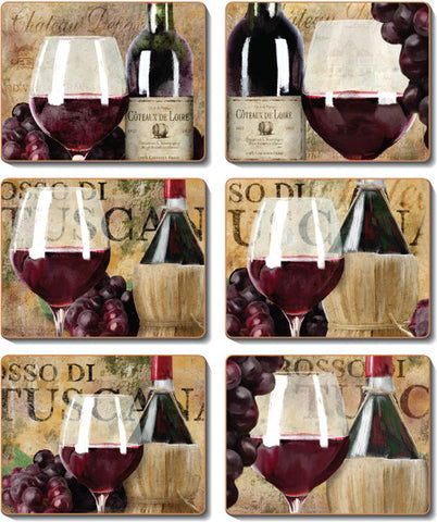 Old world wine placemats