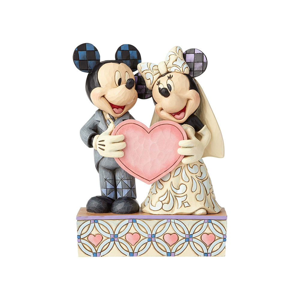Mickey Groom & Minnie Bride Disney Traditions Figurine