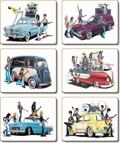 Classic Rock Placemats Set of 6