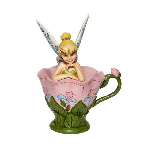 Tinkerbell in Tea Cup Disney Traditions Figurine