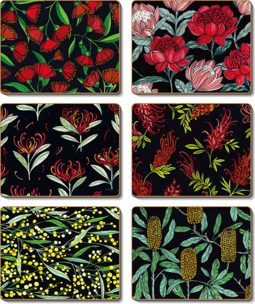 Modern Native Coasters Set of 6
