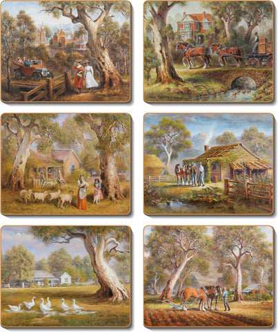 Home Amongst the Gum Trees Placemats Set of 6
