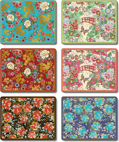 Japanese kimono placemats