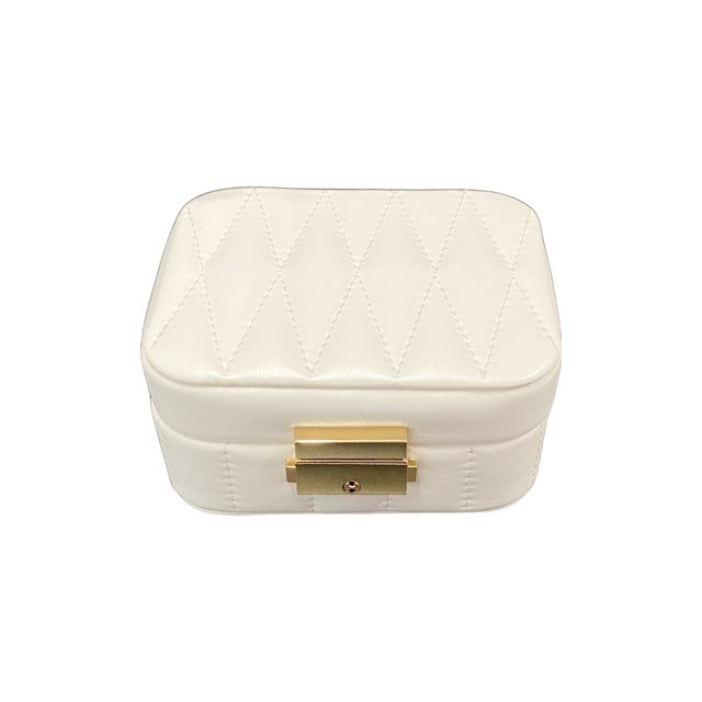 White jewellery box / travel case