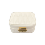 White jewellery box / travel case