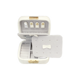 White jewellery box / travel case