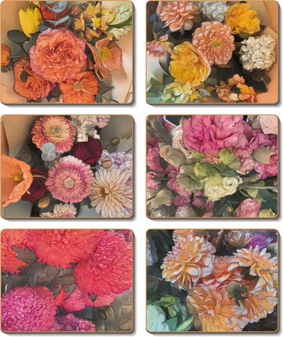 Flower Market Placemats Set of 6