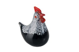 Coloured Glass, Hand Blown - Chook