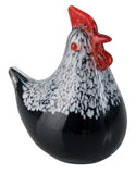 Coloured Glass, Hand Blown - Chook