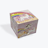 Unicorn Rainbow Square Children's Musical Jewel Box