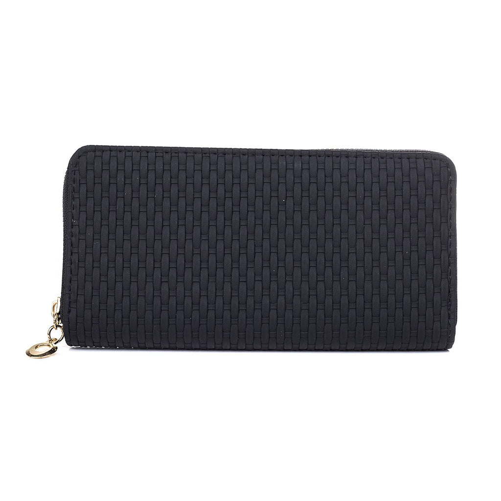 Black Woven Purse