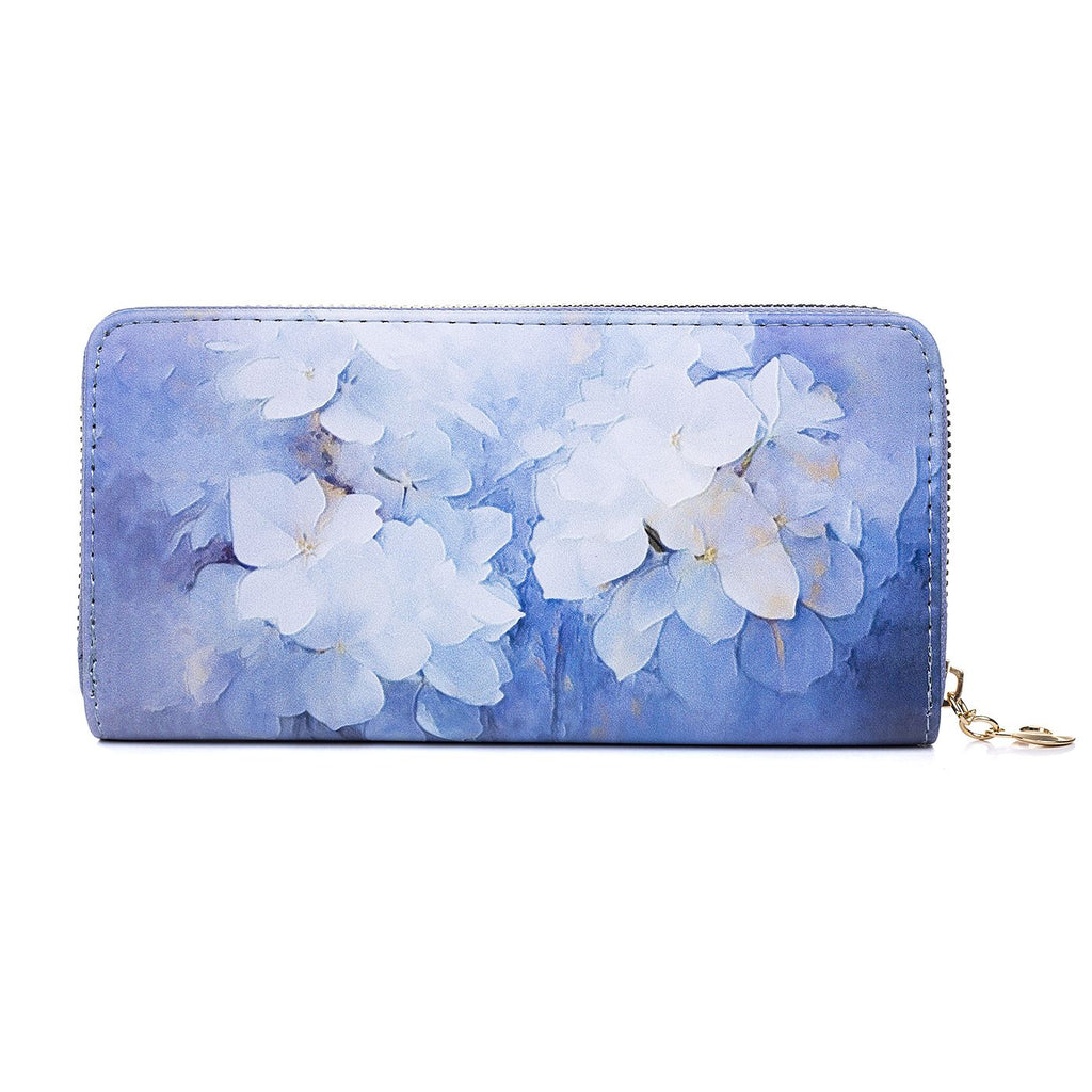 Blue / Purple Floral Purse