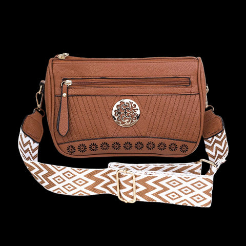 Caramel hand bag