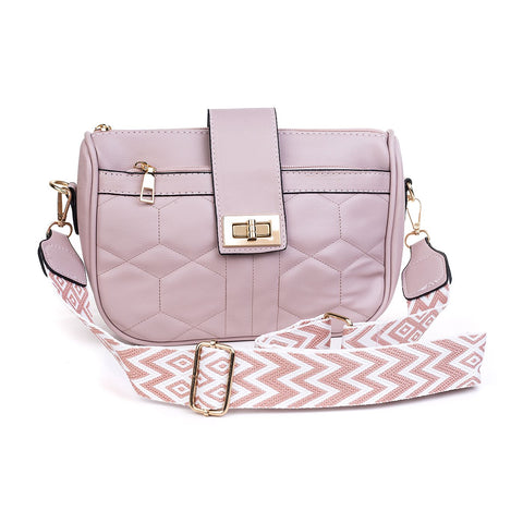 Pink hand bag