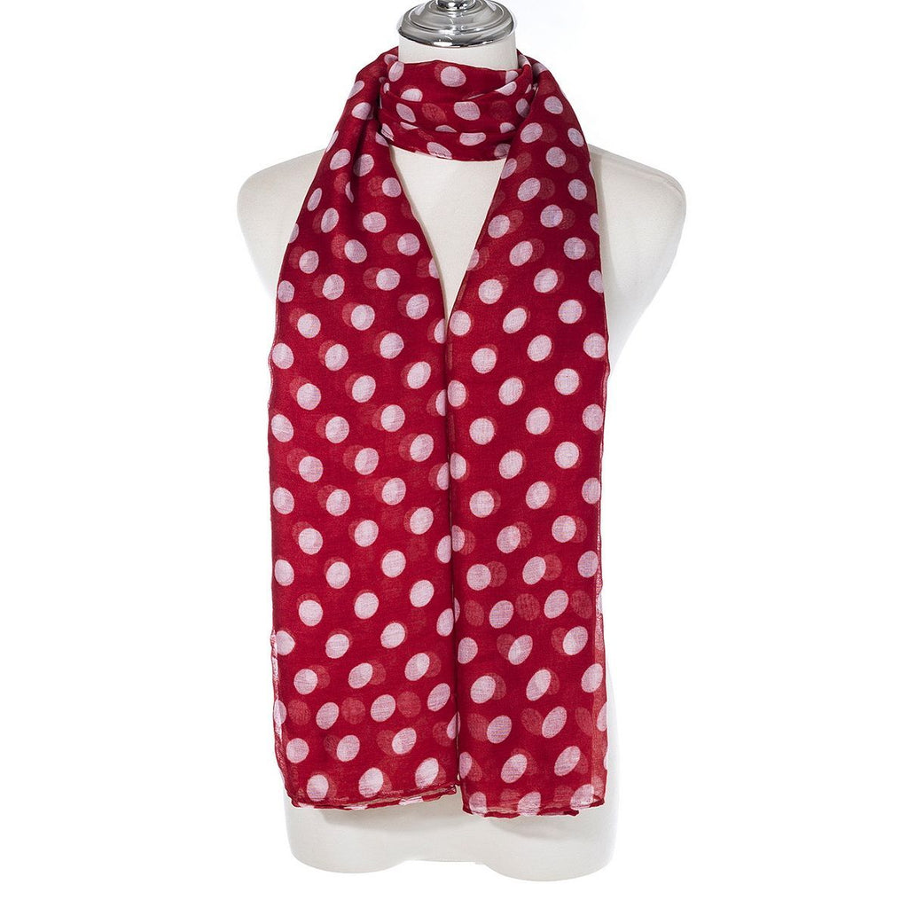 Red and White Scarf