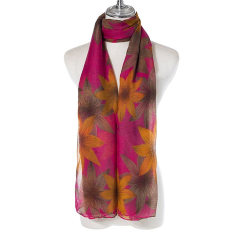 Hot Pink Scarf