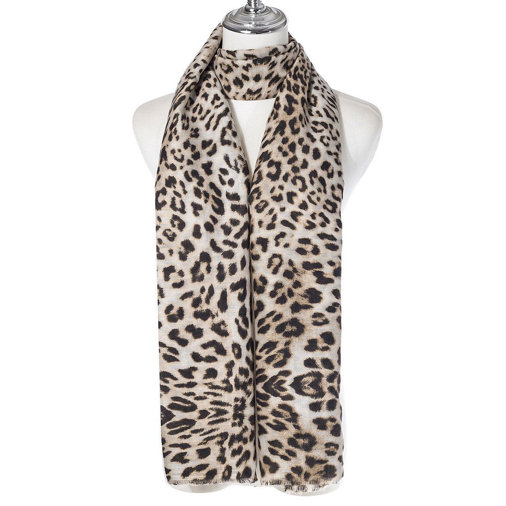 Leopard scarf