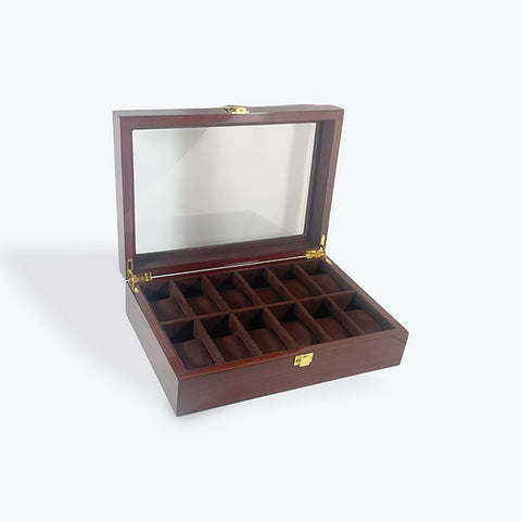 Wood Finish Watch Box