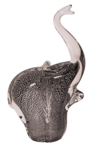 Coloured Glass, Hand Blown - Mini Elephant