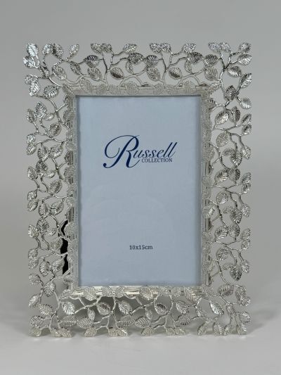 Silver Leaf Photo Frame