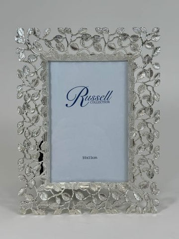 Silver Leaf Photo Frame