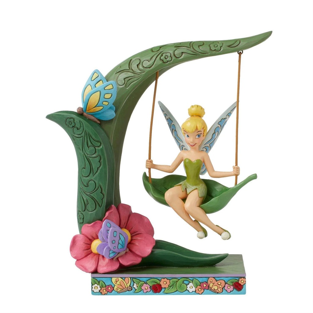 Tinkerbell Spring Swing Disney Traditions Figurine