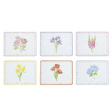 Ashdene Garden Bouquet Assorted 6Pk Placemat