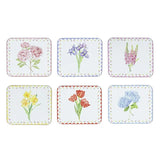 Ashdene Garden Bouquet Assorted 6Pk Coasters