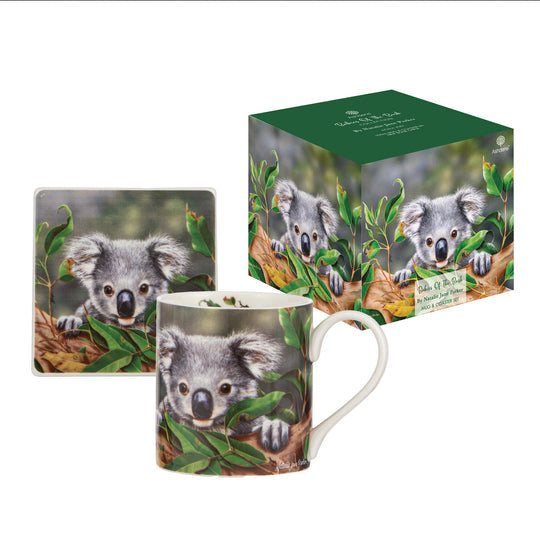Ashdene Koala Joey Mug & Coaster Set
